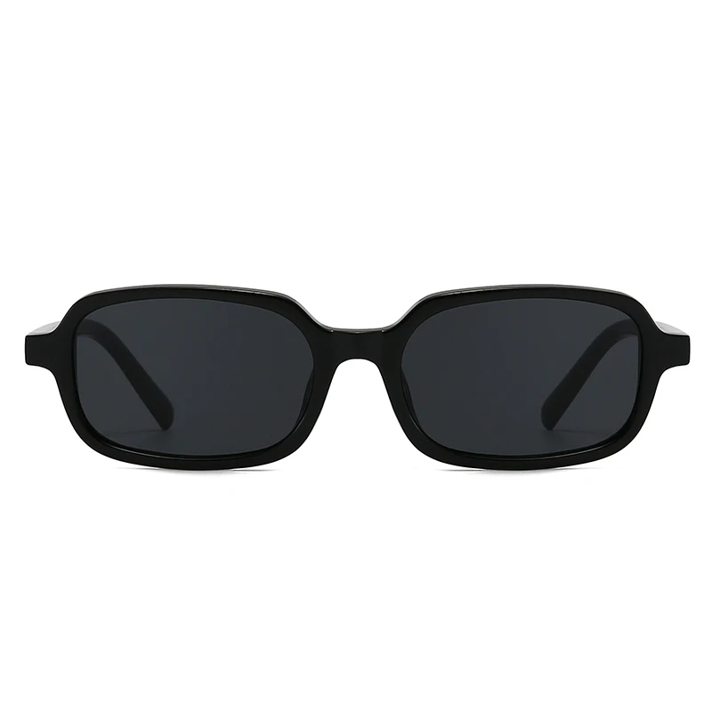 Protective Glasses New Small Rectangle Sunglasses Women Fashion Colorful Lens Shades Trending Rivets Leopard Frame Sun Glasses image 2