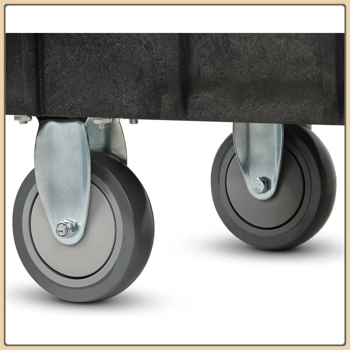 Heavy-Duty Rolling Tool Cart, 700LBS Capacity with Deep Shelves & Ergonomic Handle for Garage, Warehouse.