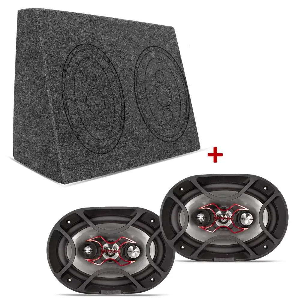 Sound Box 6x9 Par Speakers 6x9 Bravox B4X69X 140W X