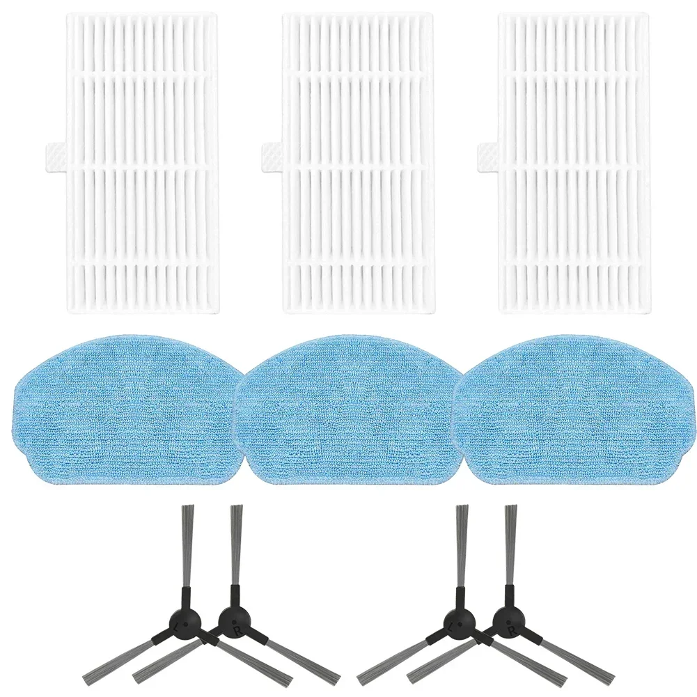 

Boost Performance and Extend Lifespan with Side Brush and Filter Set Compatible with For Nedis WIFIVCB01 Vacuum Cleaner