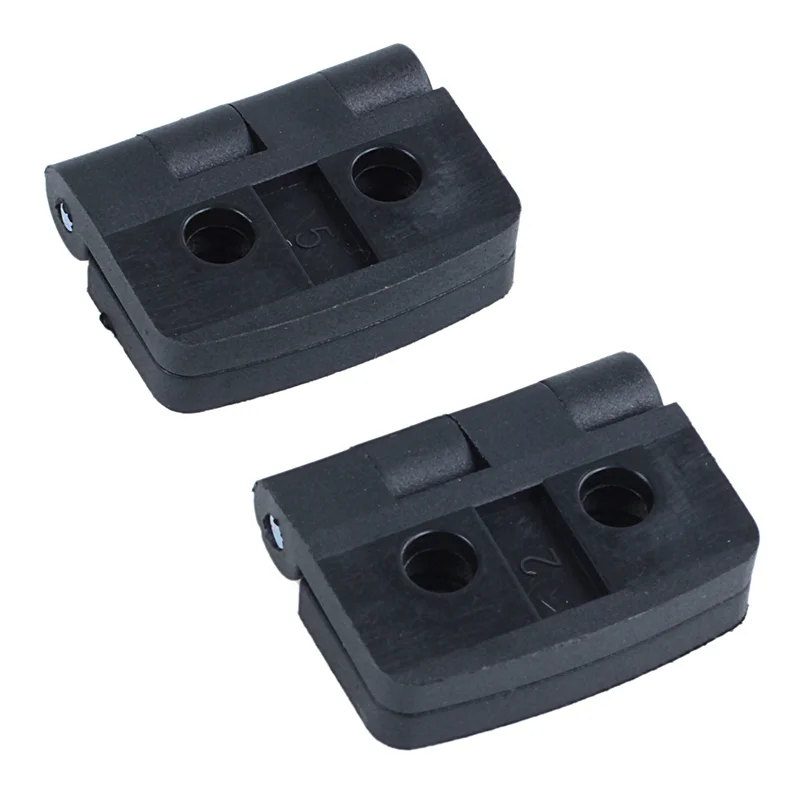AA49 強化黒色プラスチックドアヒンジ 40mm x 30mm 60個