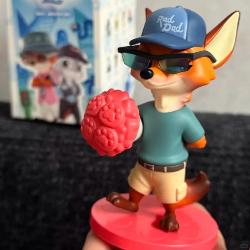 Popmart Disney Zootopia Next Adventure Series Blind Box Spielzeug Kawaii Anime Actionfigur Dekoration Geschenk Kinder Trendiges Weihnachtsgeschenk