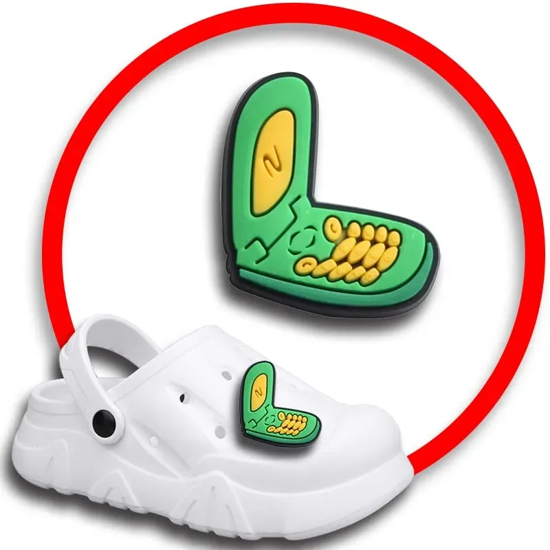 Dijes de zapatos de cámara para Crocs, sandalias, zuecos, alfileres, decoraciones de zapatos, accesorio para hombres, niños, niñas, niños, accesorios para zapatos