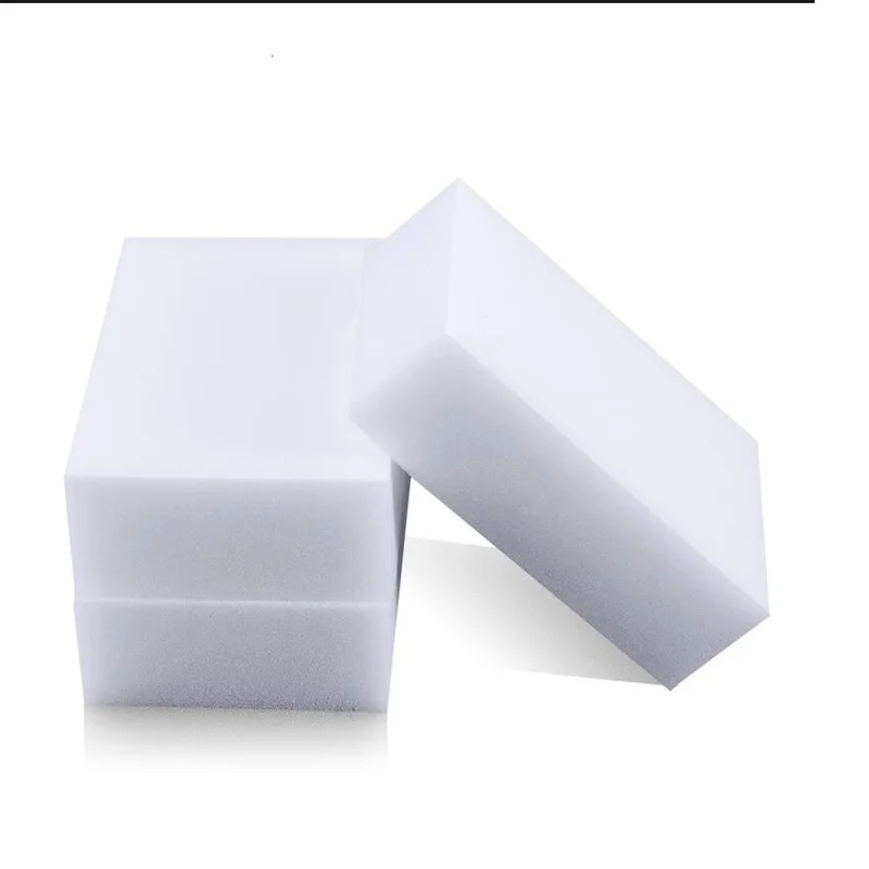 High density double compressed kitchen cleaning melamine sponge magic eraser pad for dish washing/car cleaning quality supplier