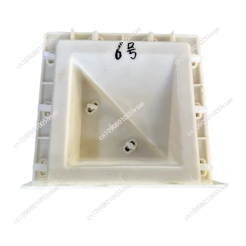 Square Triangle 20X20X10Cm Double-Sided Hollow Cement Brick Mold Abs Concrete Composite Mold Decorative Wall