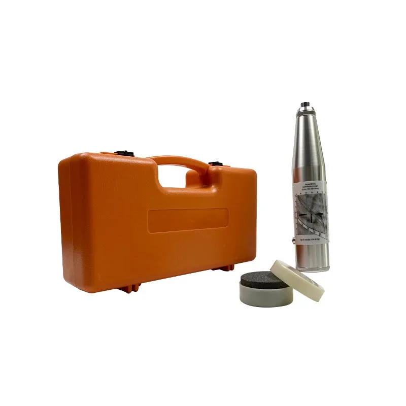เครื่องทดสอบความแข็งคอนกรีตแบบพกพา ZC3-APortable Concrete Rebound Hammer Tester NDT Resiliometer Schmidt Hammer พร้อมคู่มือภาษาอังกฤษ