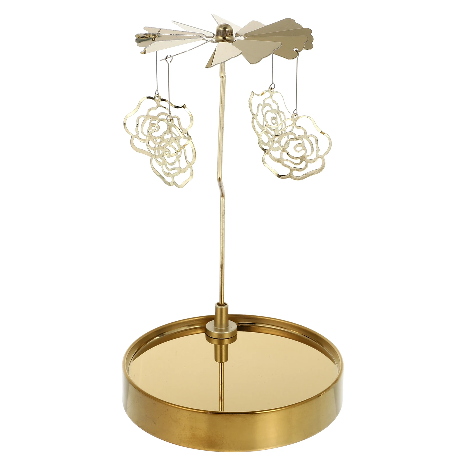 

1pc Stand Golden Stainless Steel Candlestick for Home Decor Party Wedding Holder Holder