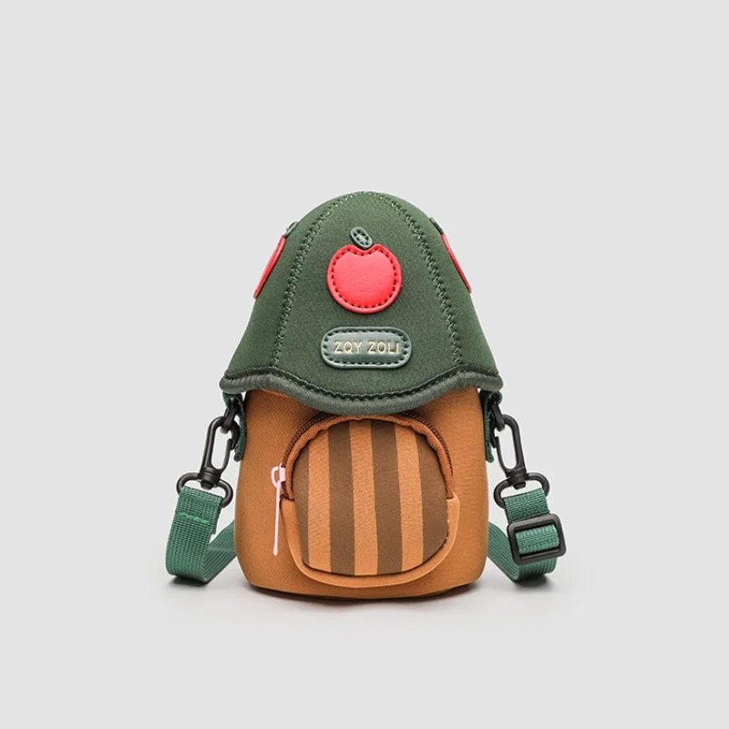 2025 New Design Children's Trendy Cool Cute Mushroom Bag for Boys Girls Kindergarten Lightweight and Versatile Outdoor Crossbody