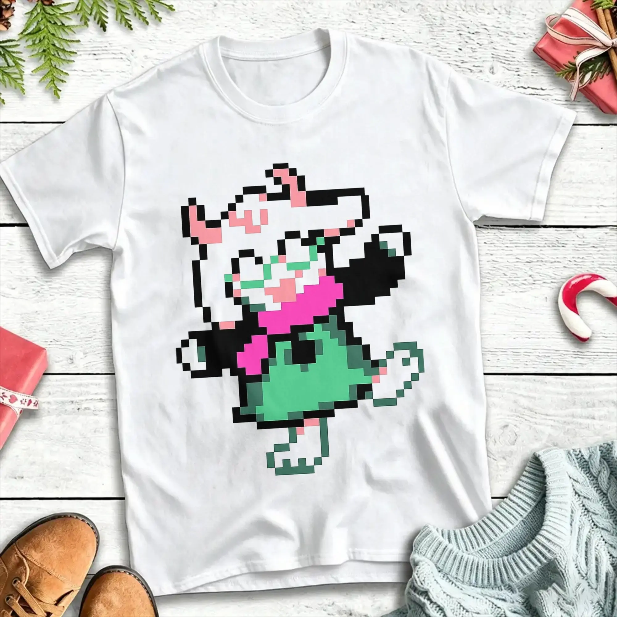 Deltarune ralsei T Shirt Unisex Cotton Tops Novelty  Crewneck Short Sleeve