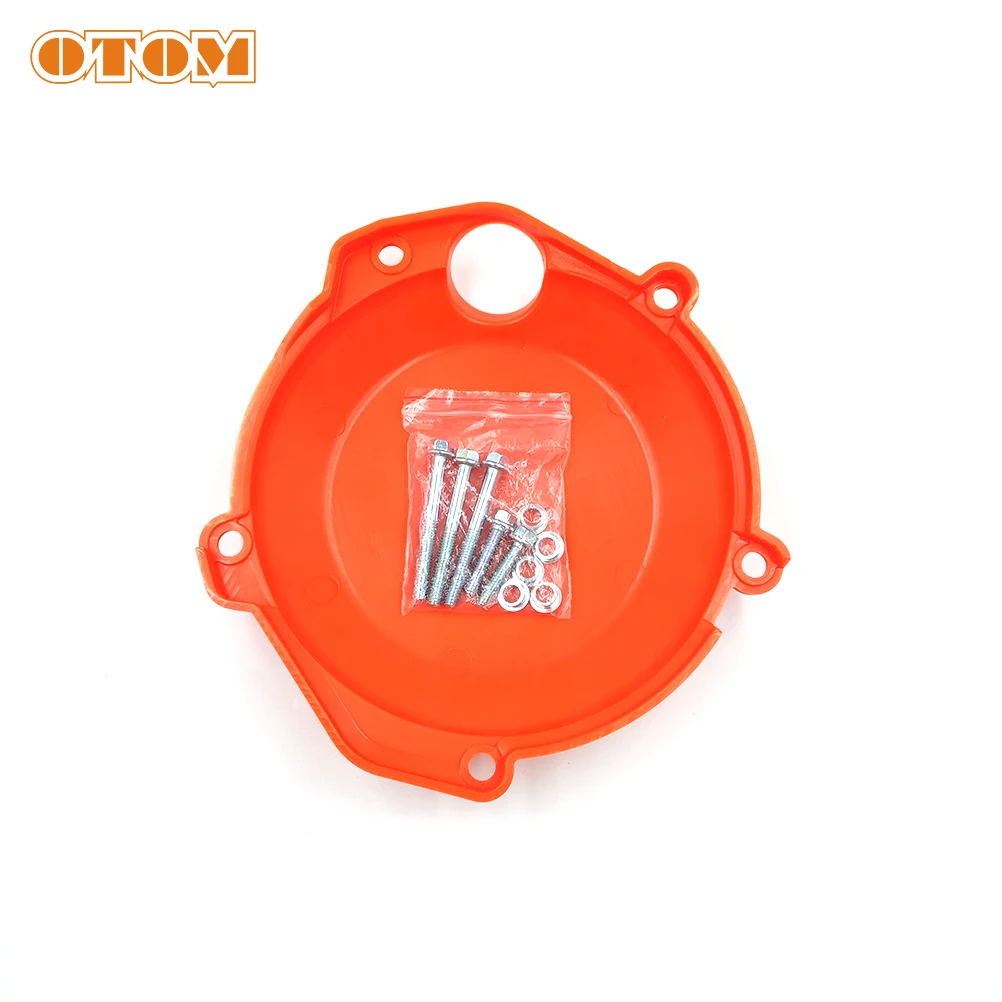 OTOM Motorcycle Engine Crankcase Clutch Cover Outer Guard Protector For KTM 250 350 EXCF XCFW 2017-2022 HUSQVARNA FC FX 2016-18
