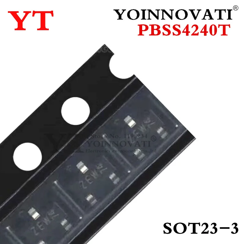 10pcs 50pcs PBSS4240T PBSS4240 ZEW 40V 2A SOT-23 IC