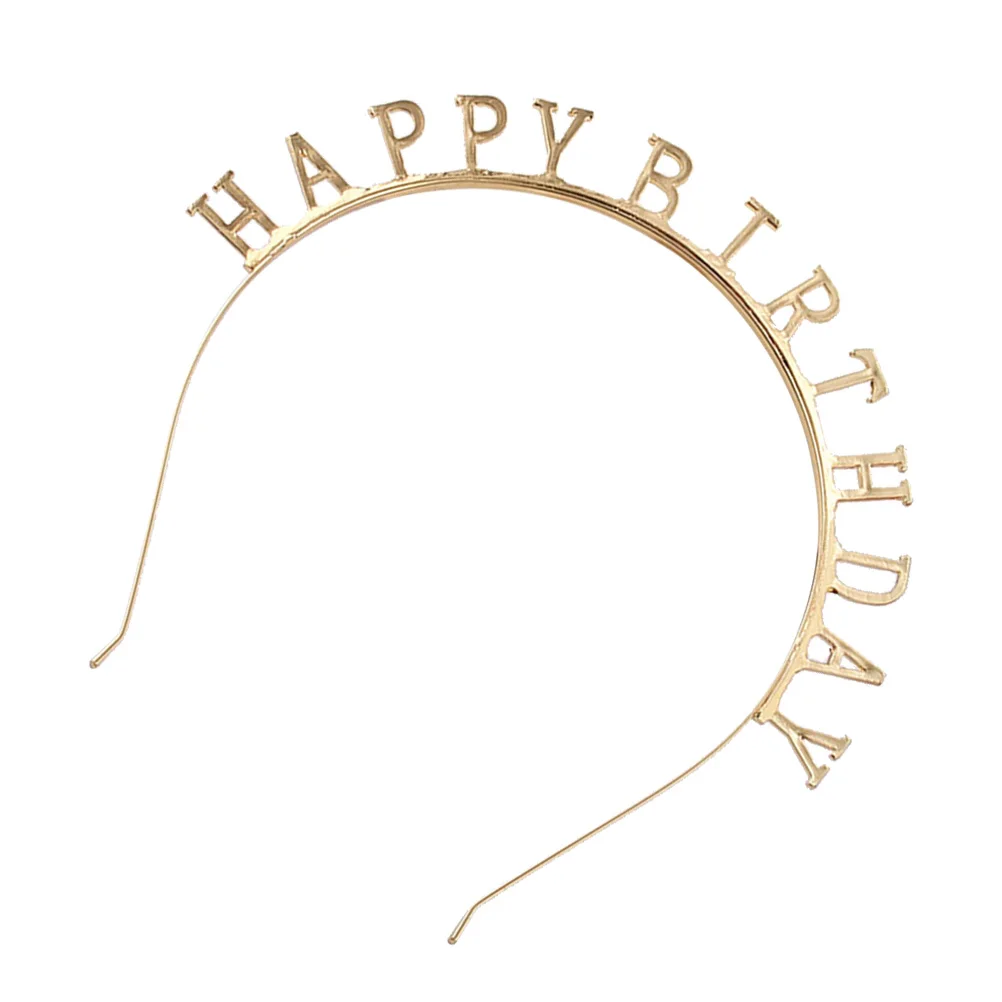 

Birthday Alloy Hair Alloy Headdress Headwear Durable Lightweight Non Fading Birthday Party Accessories Hair B