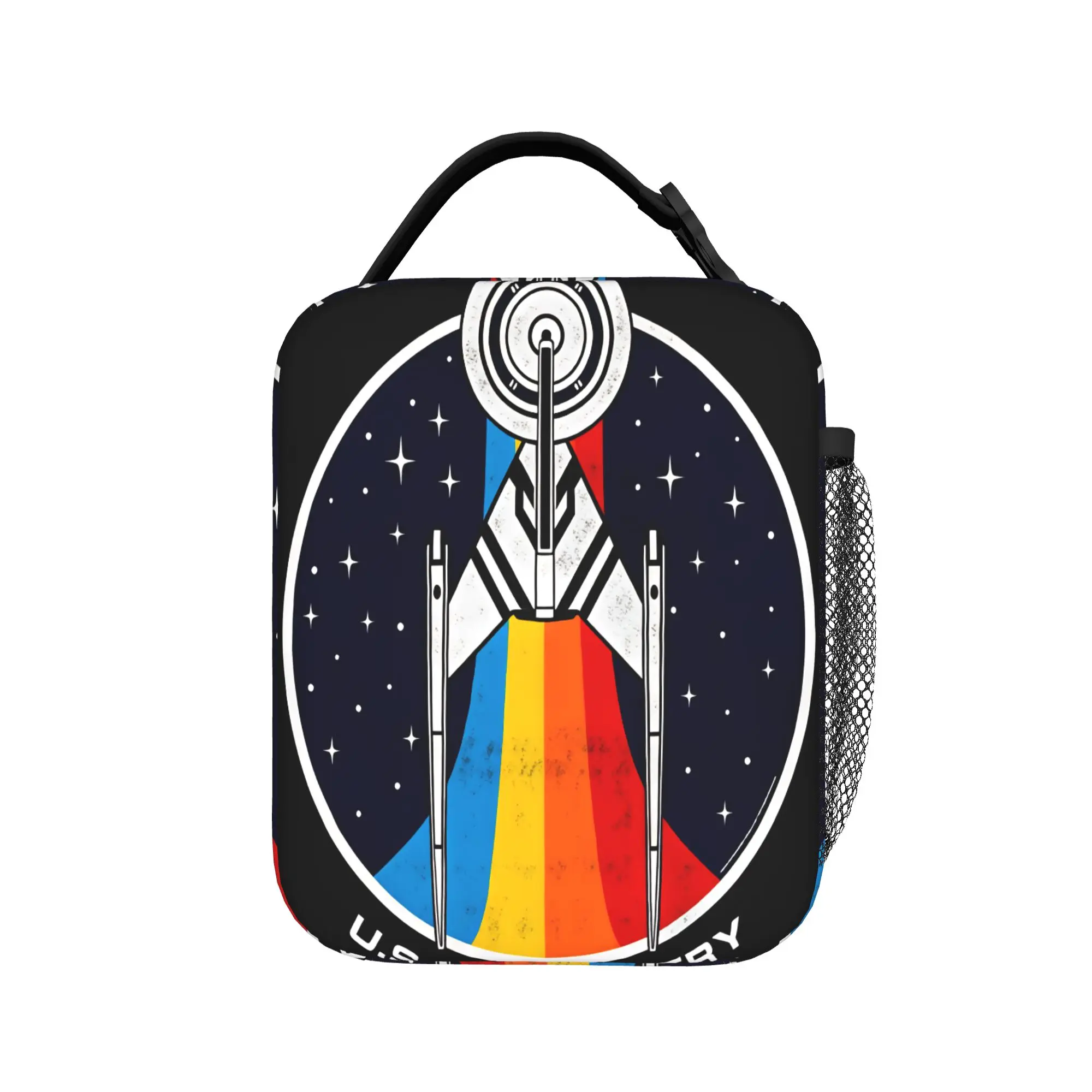 S-Star T-Trek Ship Movie  Lunch Bag  Fashion Lunch Box School Insulated Thermal Lunch Bags For Child Oxford Designer Cooler Bag