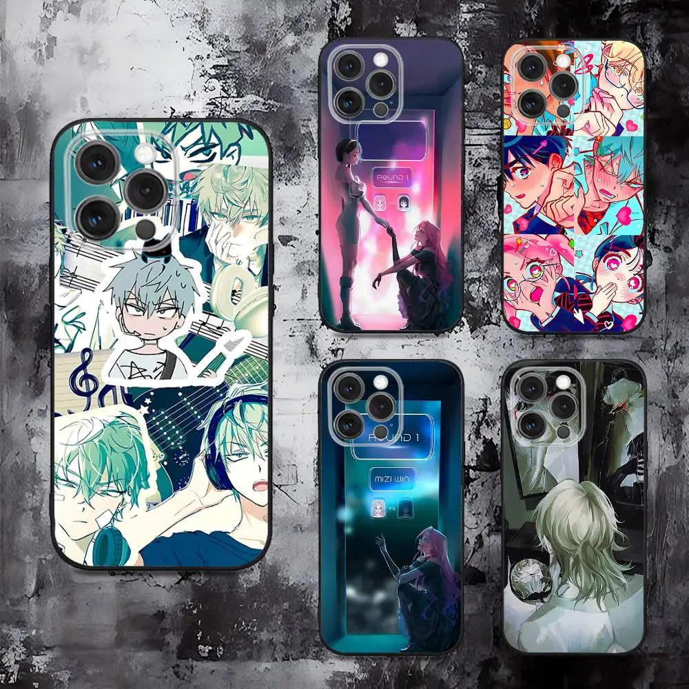 

Alien Stage SUA MIZI Phone Case For iPhone 16,15,14,13,12,11,Pro,Max,Plus,X,XS,SE,E,Mini,Soft Silicone Black Case