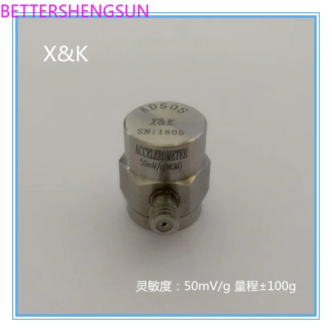 AD50S Miniature IEPE Acceleration Sensor