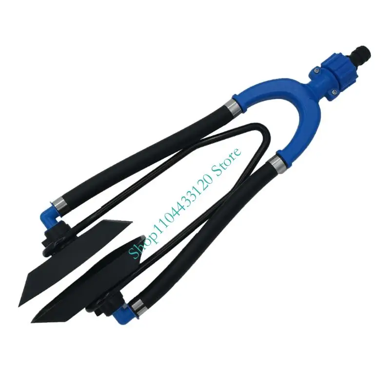 0XXD Rectangular Rubber Sleeve Motor Flusher Double Feed For Enhanced Water Coverage And Corrosion Prevention