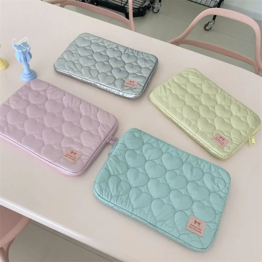 Tablet Cover INS Tablet Protective Case Macaron Color Cute Computer Storage Bag Shockproof Lightweight Laptop Notebook Case Work