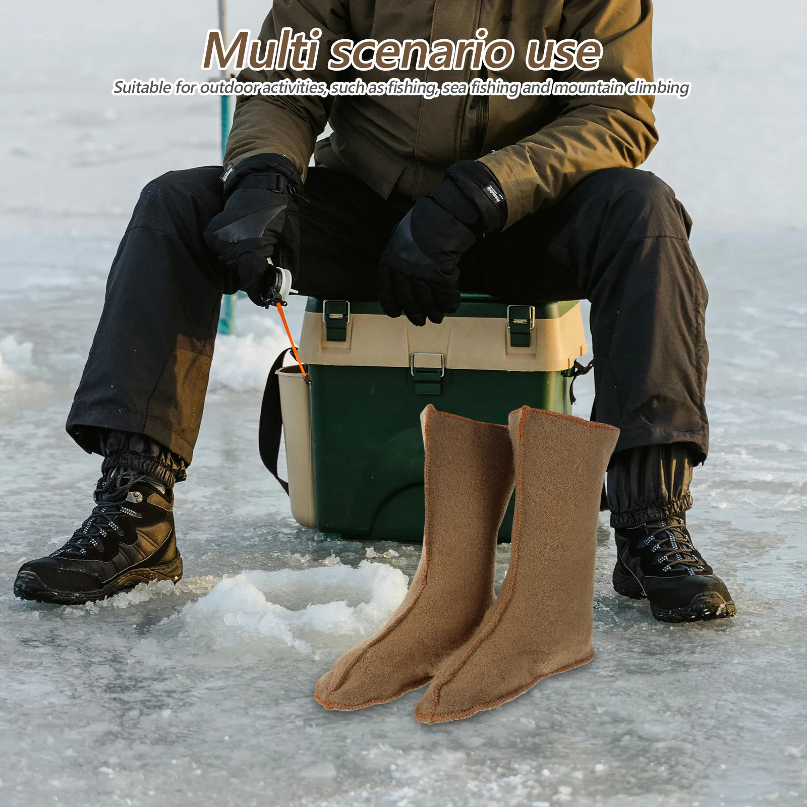 Fishing Socks - 1 Pasang Sepatu Bot Musim Dingin