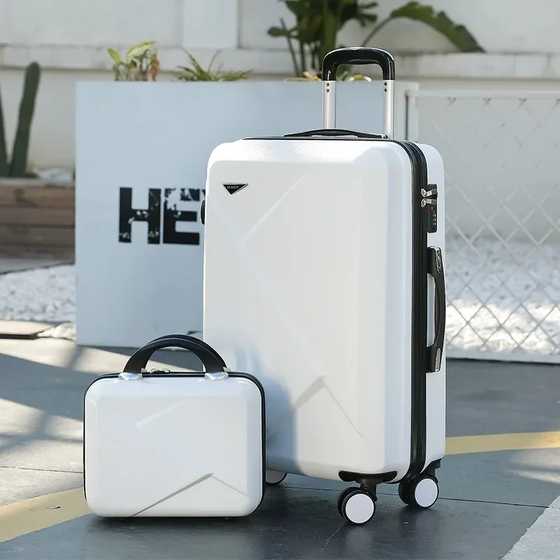 New Fashion Travel Suitcases with Wheels Lightweight Luggage with Small Bag for Women Suitcases Set Password Men Cabin Suitcase