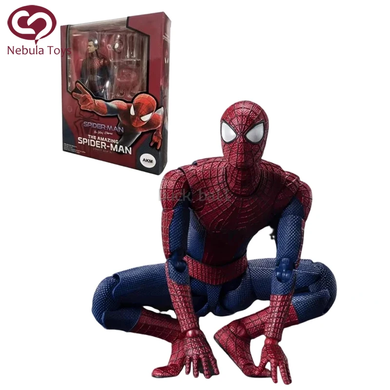 

Spiderman Garfield Action Figure Arkham The Amazing Spider-Man 2 Figures No Way Home Ko Anime Figure Shf Models Collection Gifts