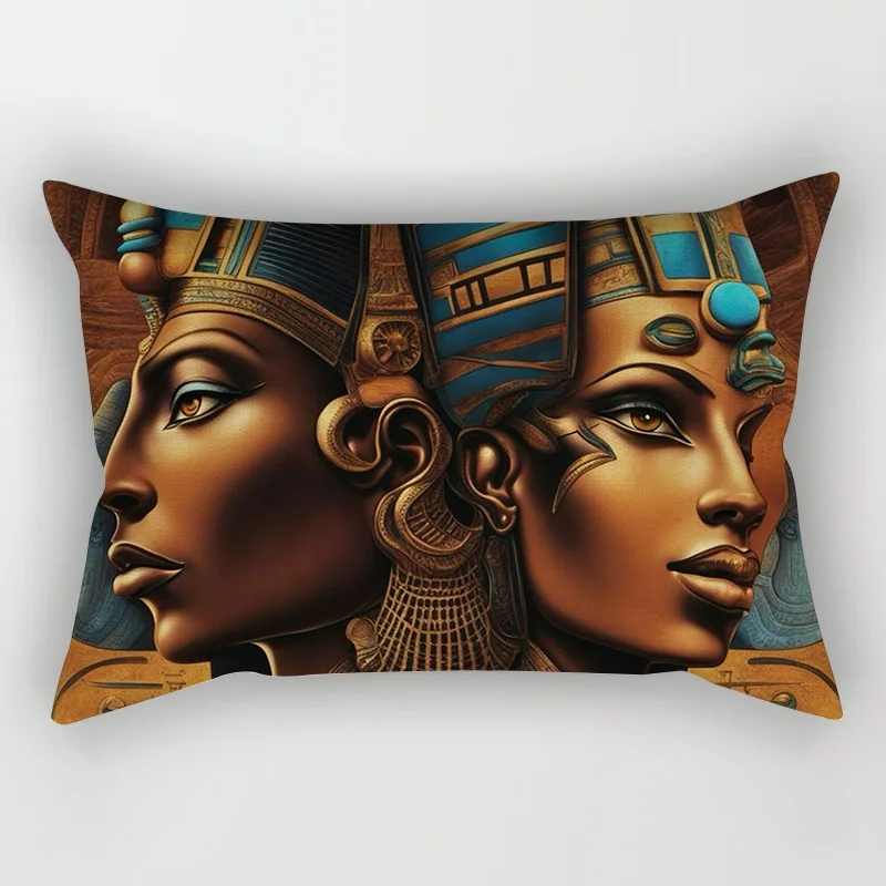 Decorative Cushion Home Living Room Decor Throw Pillow Cover 48x74 30x50cm 40x60cm 50x70 bedroom bed pillowcase Egypt pharaoh