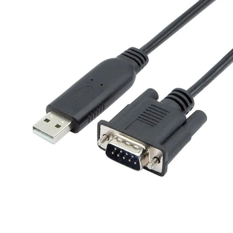 Cavo seriale da USB a RS232 conversione del protocollo della tastiera cavo dati di visualizzazione diretta del testo del dispositivo RS232 a HID