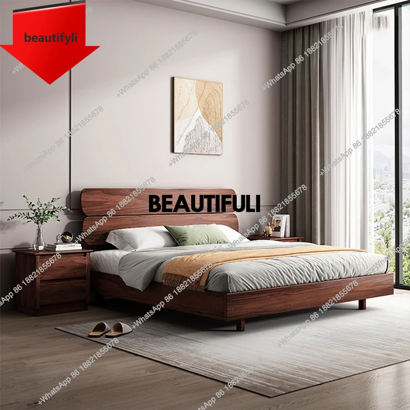 

Деревянный лофт 200×180 Двуспальная кровать Спальня Современный король Экономия Маленькие отельные кровати Изголовья Шкафы Camas De Dormitorio Мебель lll