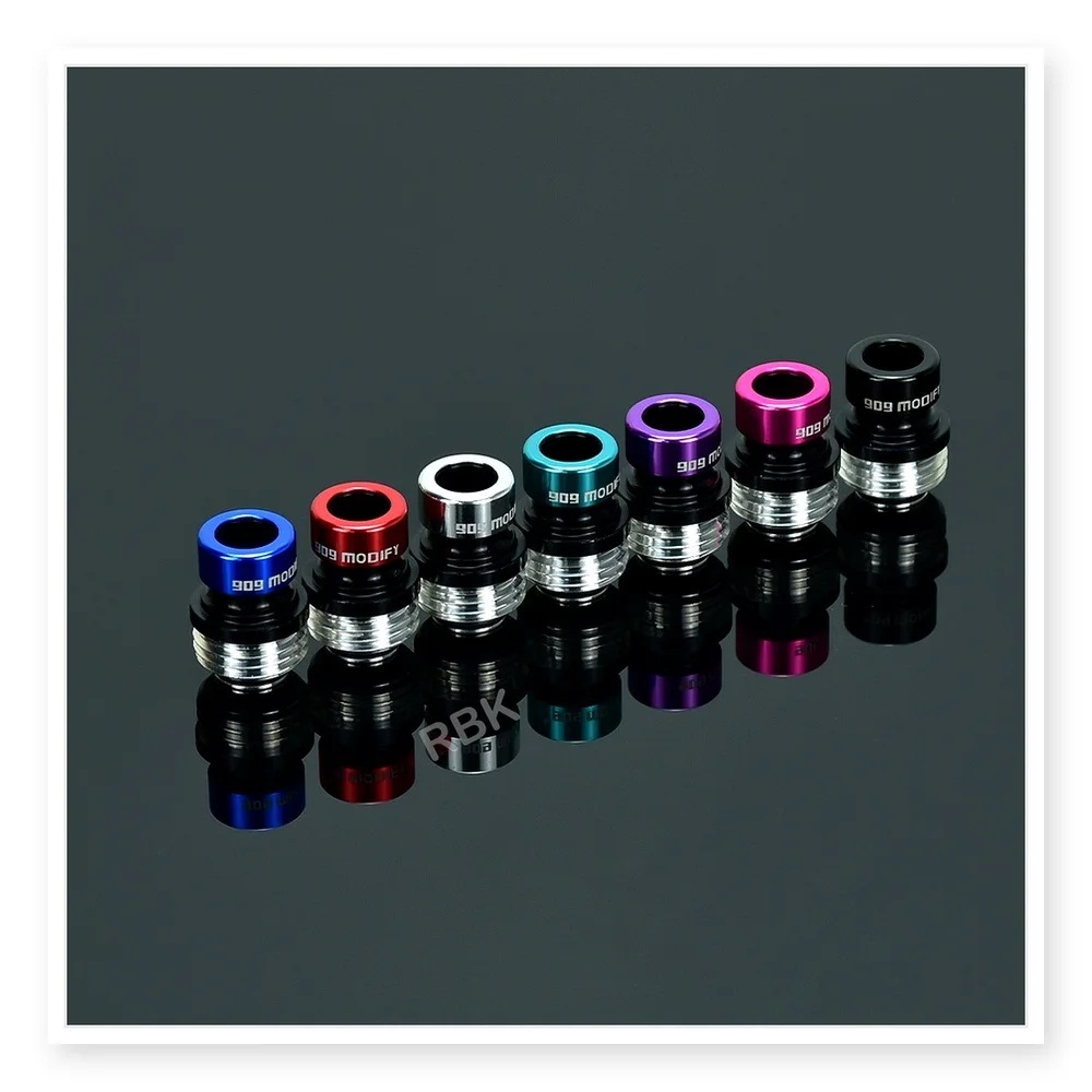 Wolfcoolvape Mission Short Replacement Drip Tip 316SS for Billet, BB, and Boro Tanks