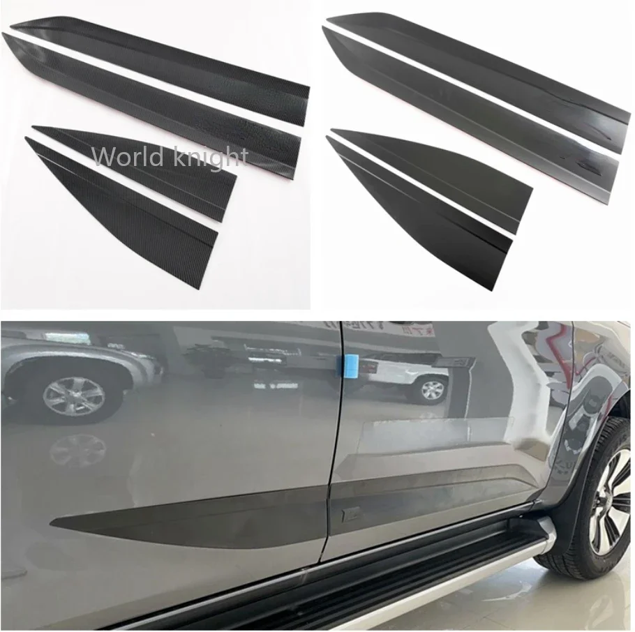 For Isuzu D-Max RG 2019-2022 Car Accessories ABS Chrome Side Door Body Molding Moulding Trim