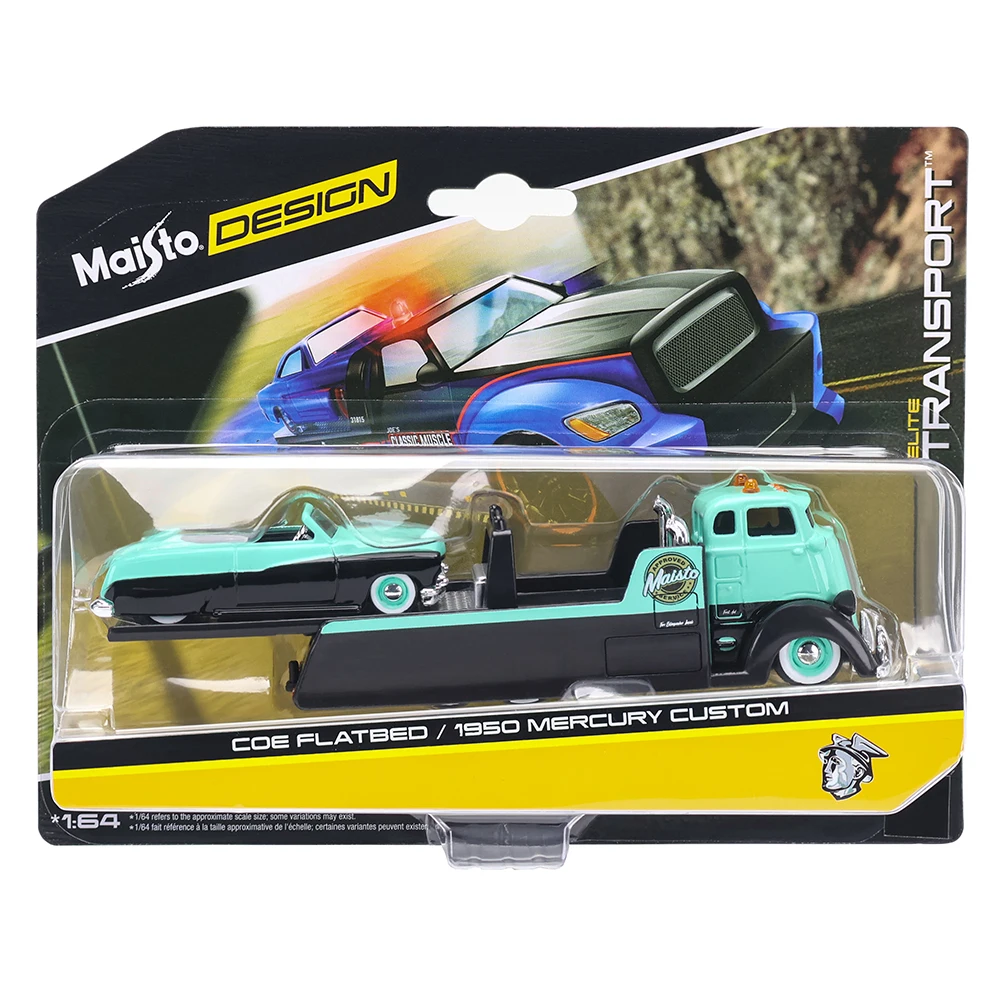 Maisto 1:64 1950 MERCURY CUSTOM Design elite transport die-cast precision model car Model collection gift