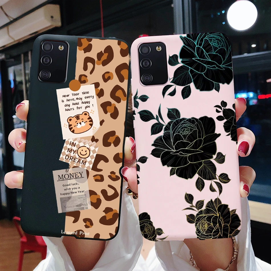 Leopard Printed Case For Samsung Galaxy A02s Case A025G SM-A025F Soft Slim Back Cover For Samsung A02s A 02 s Phone Cases Funda