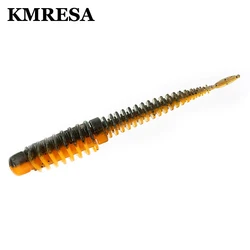 75mm Swing Impact Soft Rubber Bait Fishing Lures Jig Wobbler Soft Worm Carp Fishing Baits Artificial Silicone
