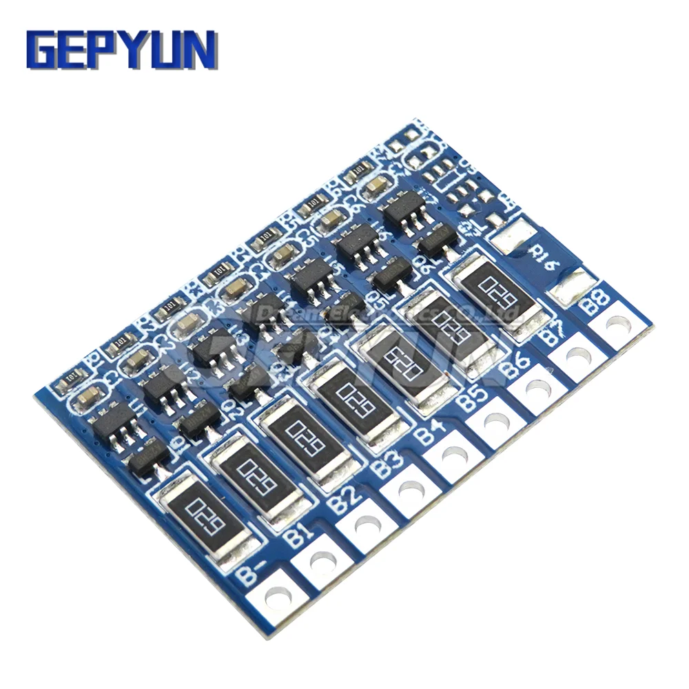 3S 4S 5S 6S 7S 8S 21V 4.2v Li-ion Balancer Board 1S 7.5A 10A 15A 3.7V 18650 li-ion 3 4 6 MOS BMS PCM Battery Protection Board