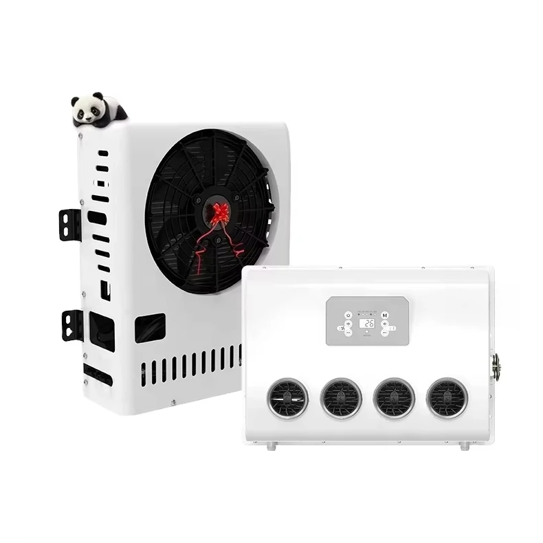 

Low Noise RV Car Camper Sleeper 24V DC Split Air Conditioning with Remote Control