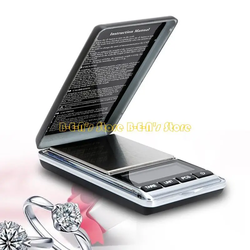Y1AD Digital Pocket Scale 100g x 0.01g Accurate Weight Balance Gold Scale