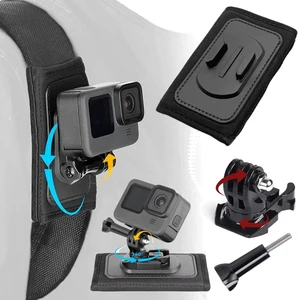 Tali Bahu Ransel 360 Rotate Putar Gesper Dudukan Pelepas Cepat untuk Aksesori Kamera Aksi GoPro Hero 12 11 10 9 8 Dji Insta 360 8 tali bahu kamera penjualan terbaik - №