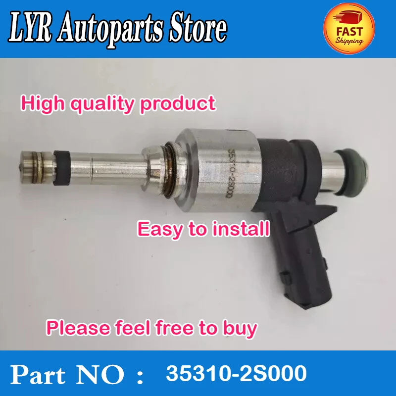 High quality Fuel Injector 353102S000 35310-2S000 For Hyundai Santa Fe KIA Sorento Sportage 2.5Lcar accessories