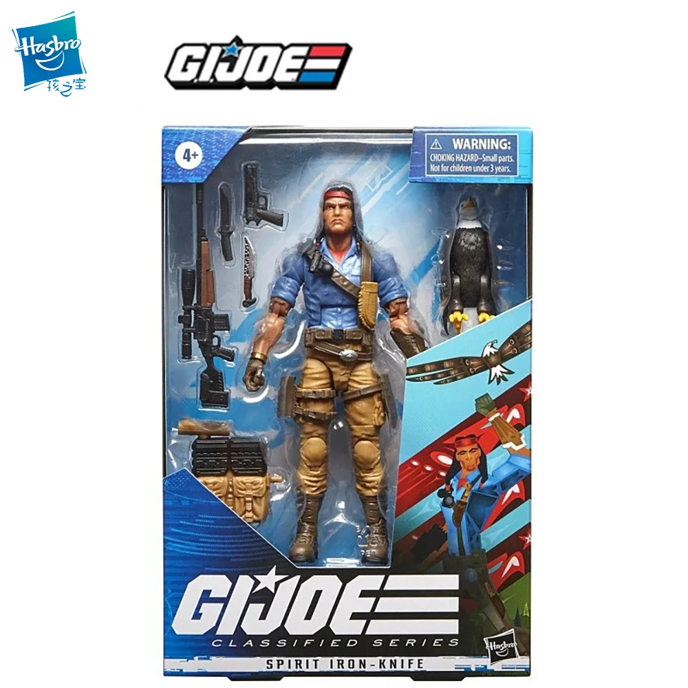 Hasbro G.I.JOE sklasyfikowana seria spirytusowych żelaznych noży 6 cali 16Cm figurki Model postaci z Anime zabawki dla dzieci na prezent zbierania zabawek