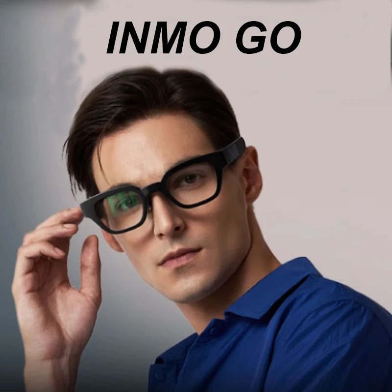 INMO GO Smart Glasses Real-time Translation Conversational AI Meeting Assistant Lightweight Portable AR Intelligent Glasses Gift