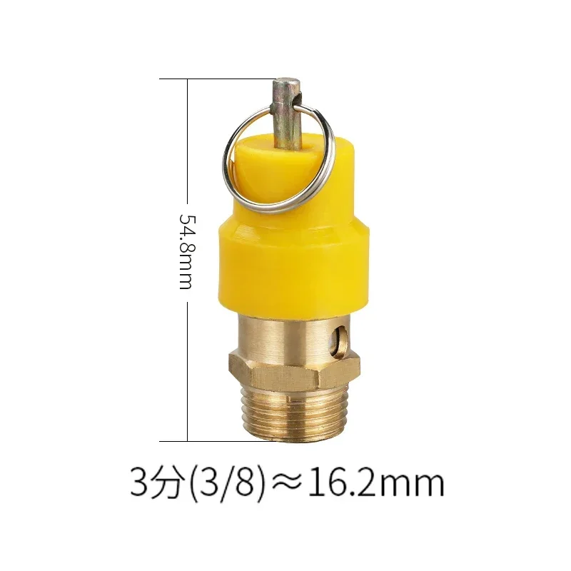 1/8 "1/4'' 3/8 "1/2" BSP 8kg compresseur d'air soupape de surpression régulateur de pression pour tuyauterie/pièces de pression