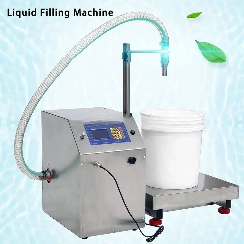 Automatic Dispensing Filling Machine 72L/min Large Flow Weighing Honey Sauce Edible Oil Glue Viscous Liquid Filling Machine
