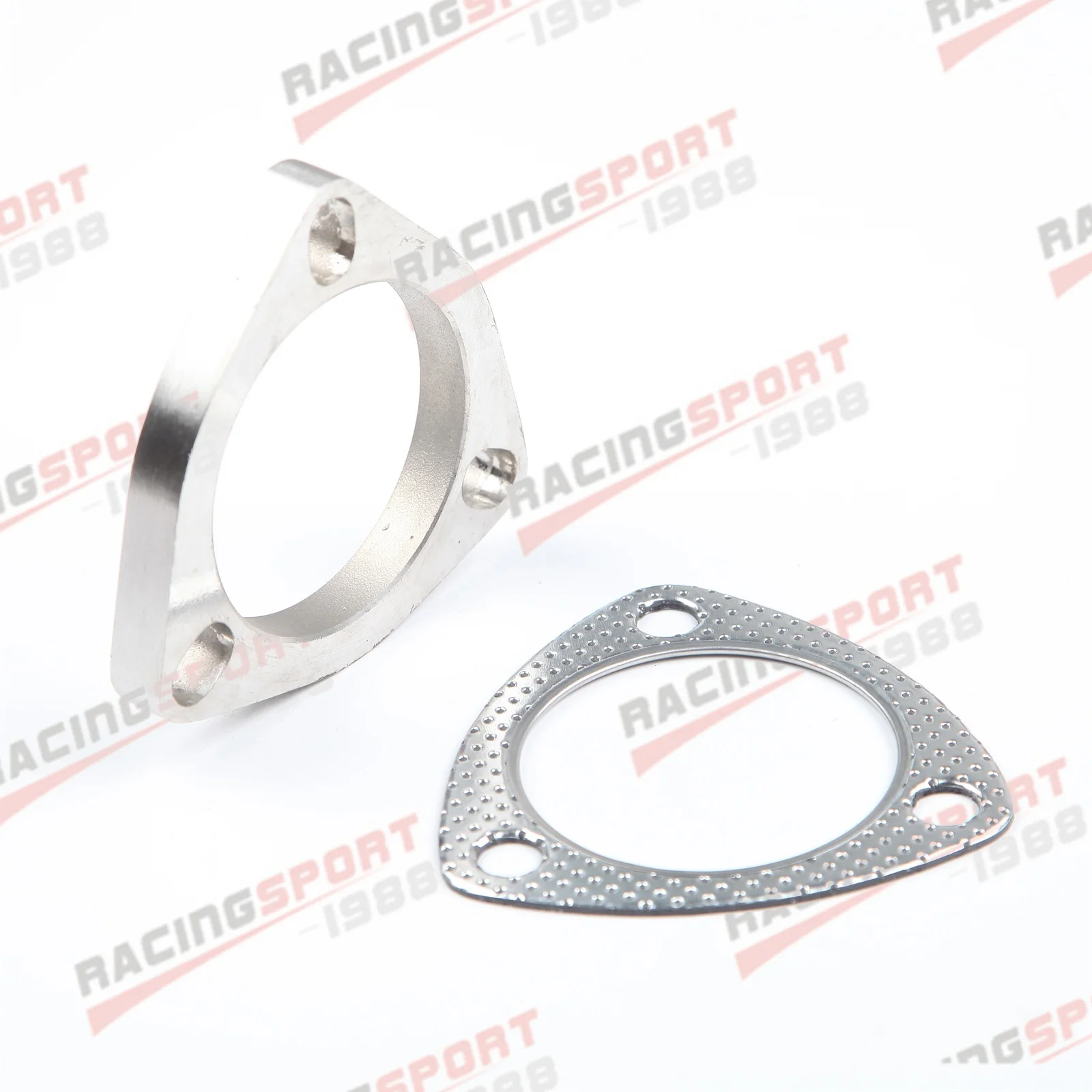 

3" inch 3 Bolt Exhaust Header Catback Downpipe Stainless Steel Flange & Gasket
