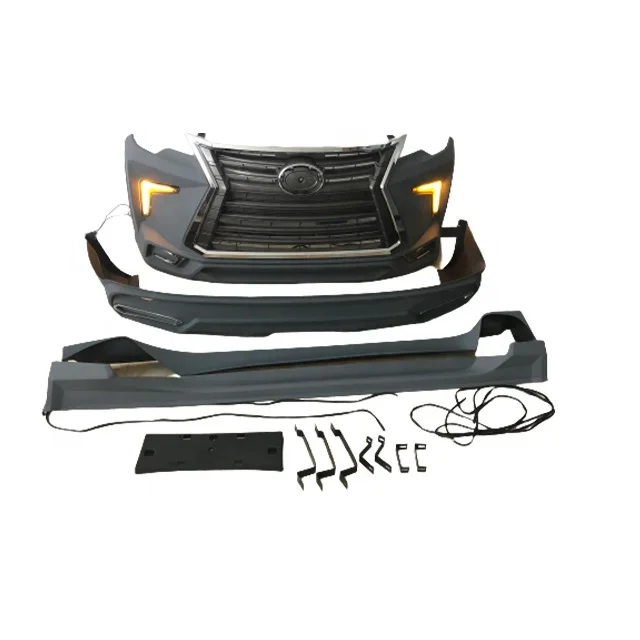 Hot-selling Products Body kit Auto Spare Parts Car Front Bumper Kit For Fortuner 2018 Upgrade custom