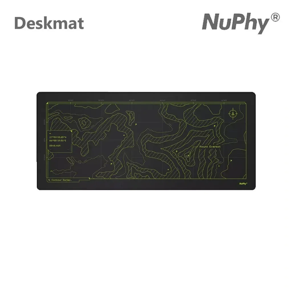 NuPhy Contours Deskmat Mouse Pad Extra Large Desk Mat Office Desktop Wrist Pad PC Accessories Gamer Gift