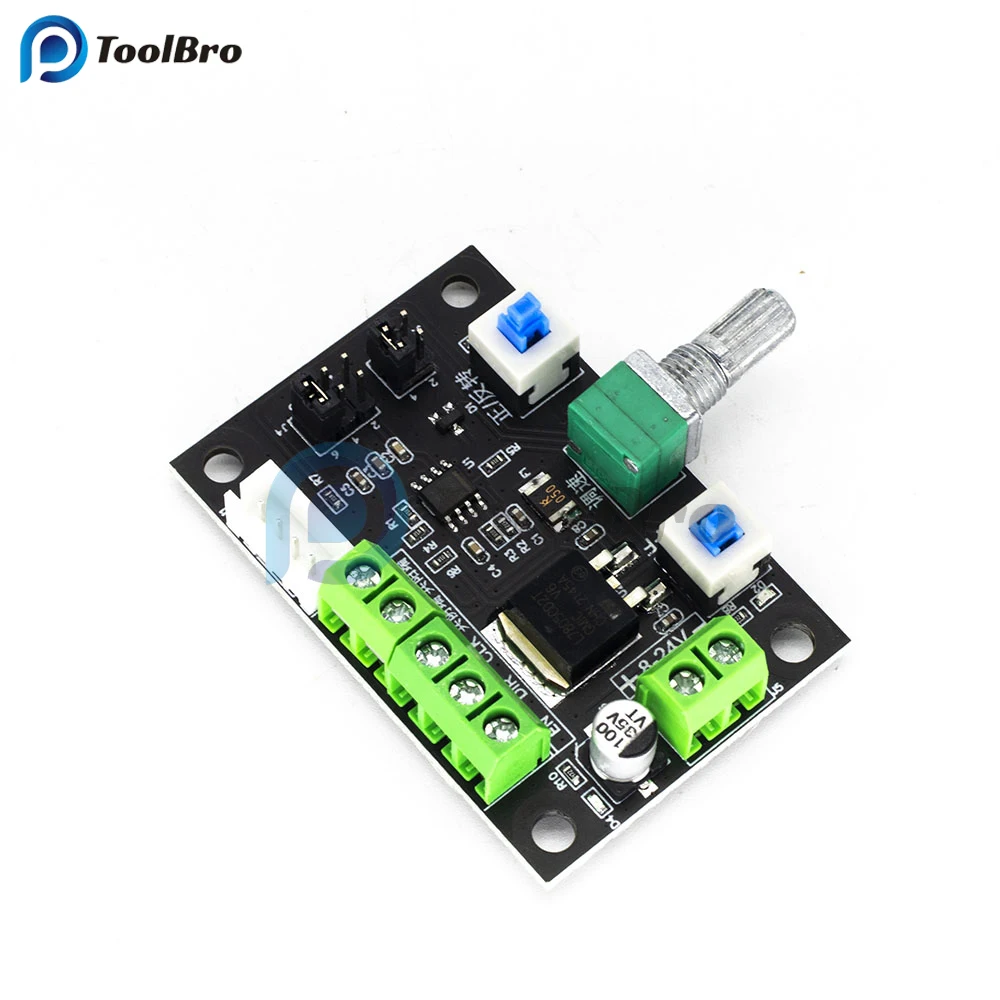 PWM Pulse Signal Generator DC 8-24V Stepper Motor Driver Speed Controller Regulator Governor Speed Control Switch 12V 24V