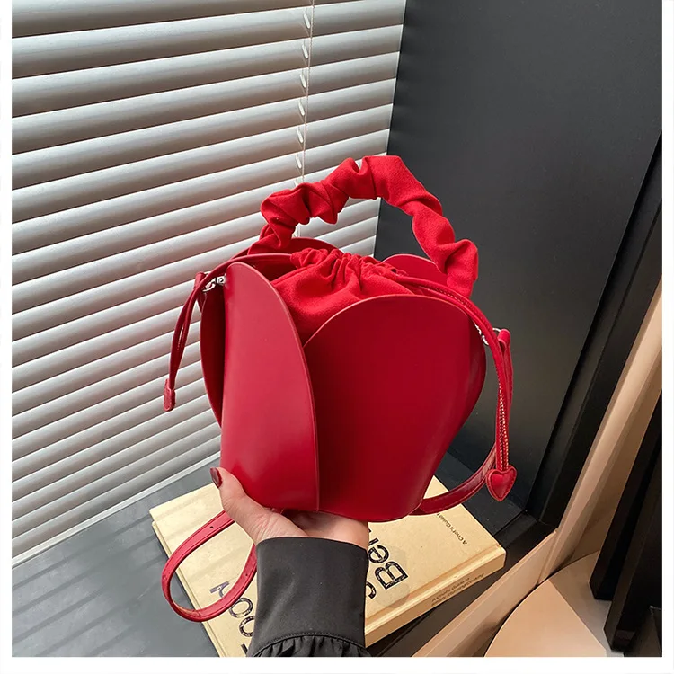 

2025 Trendy Women's Handbag - High-end Texture, Commuter Portable Small Square/Bucket Shoulder Crossbody