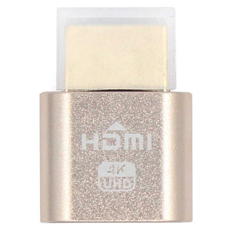 بدون رأس شبح عرض محاكي قفل لوحة ، VGA الظاهري عرض محول ، DDC إيد دمية المكونات ، 2 قطعة ذكر ، 2 قطعة