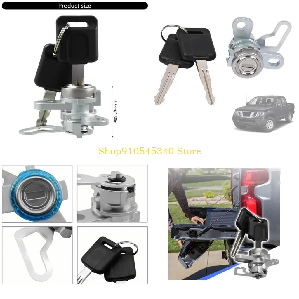 

U2JA Vehicle Heavy Duty Lock Cylinder Assembly For Pickup Trucks Includes 2 Replacement Keys K3477EA800 K3477EA825 K3477EA826