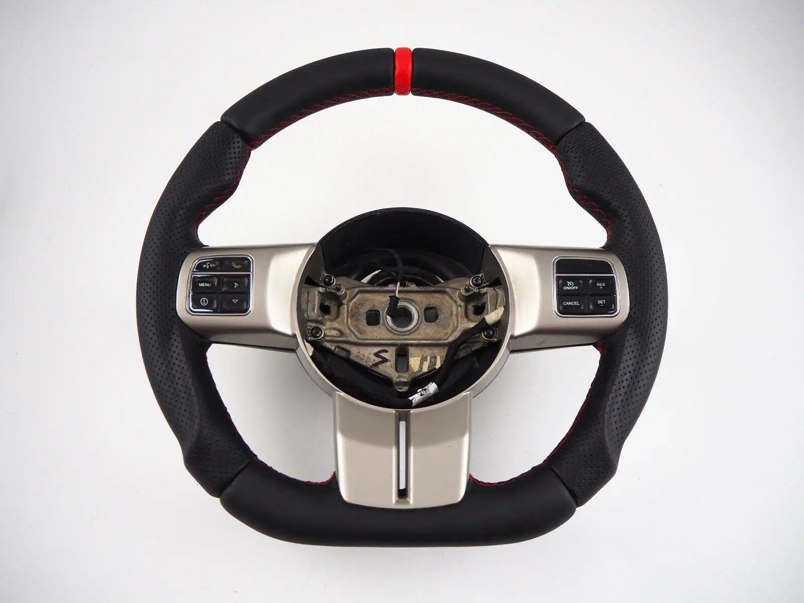 For JEEP WRANGLER JK III Sahara Rubicon Flat bottom Steering wheel