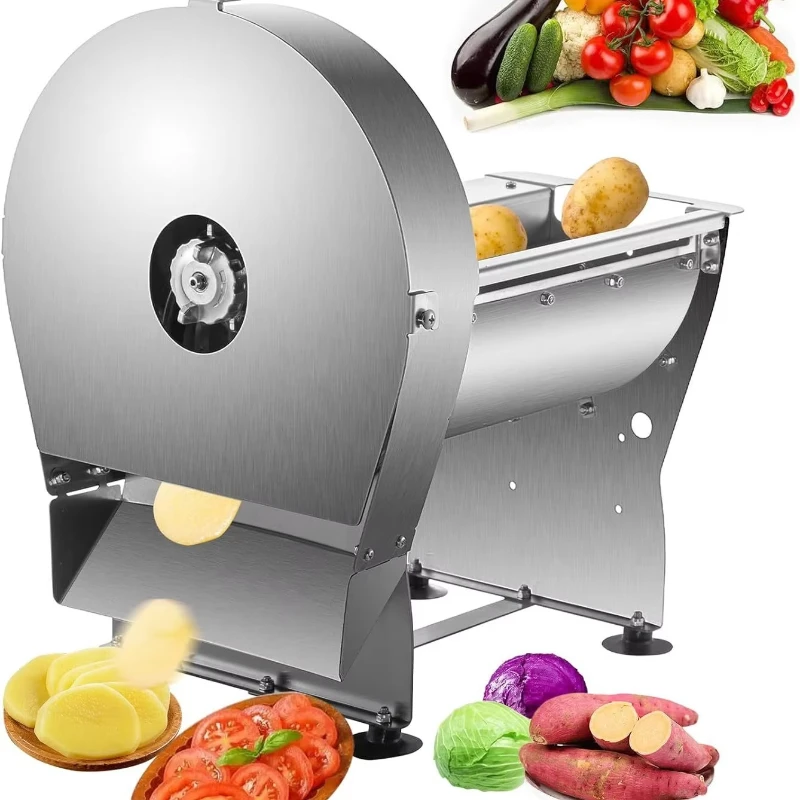 Electric Vegetable Slicer - Multifunctional Commercial Fruit Slicer